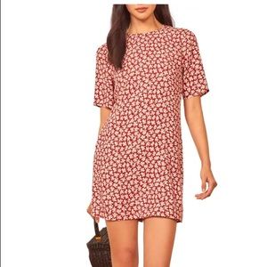 Reformation Beth Floral Shift Dress